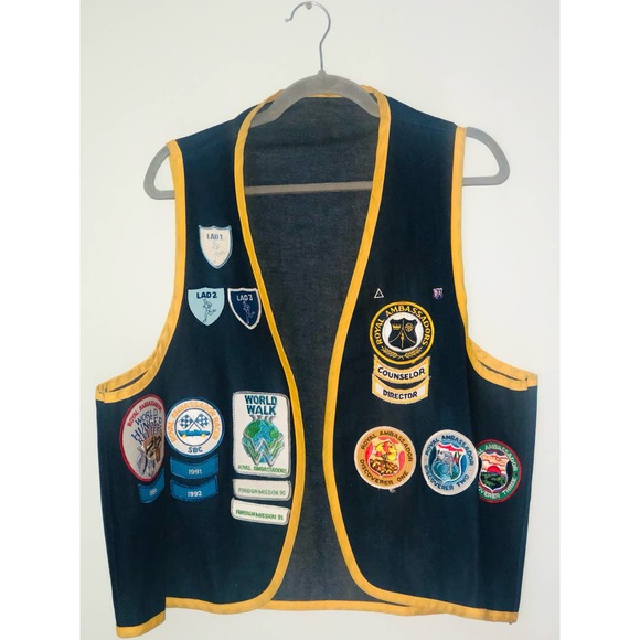 Vintage RA’s Patch Vest - Picture 1 of 4